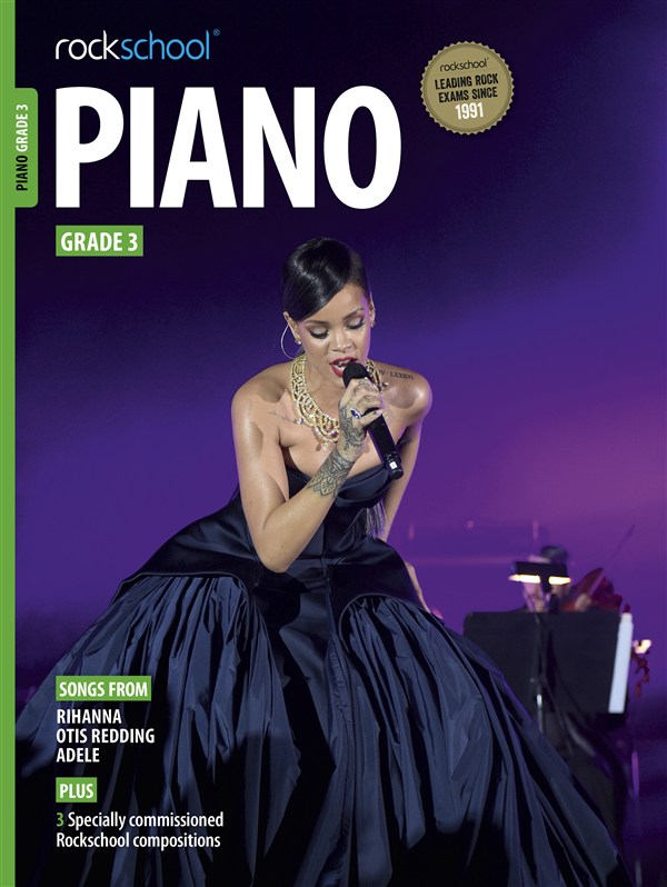 Rockschool Piano Grade 3 2015 Sheet Music Songbook