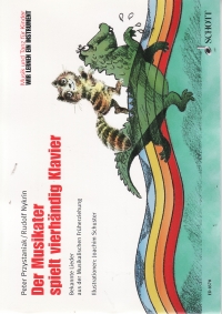 Der Musiker Spielt Vierhandig Klavier Piano 4 Hand Sheet Music Songbook