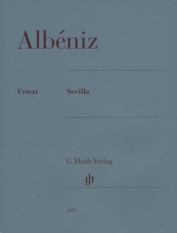Albeniz Sevilla Op47 No 3 Piano Sheet Music Songbook