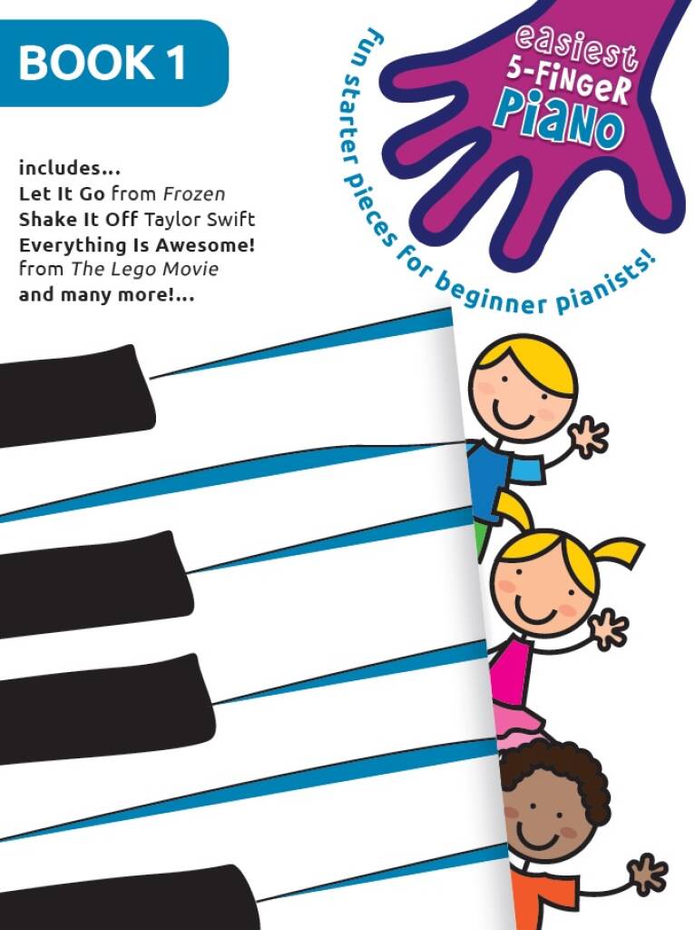 Easiest 5 Finger Piano Book 1 Sheet Music Songbook