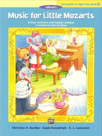 Music For Little Mozarts Notespeller Sight Play 3 Sheet Music Songbook