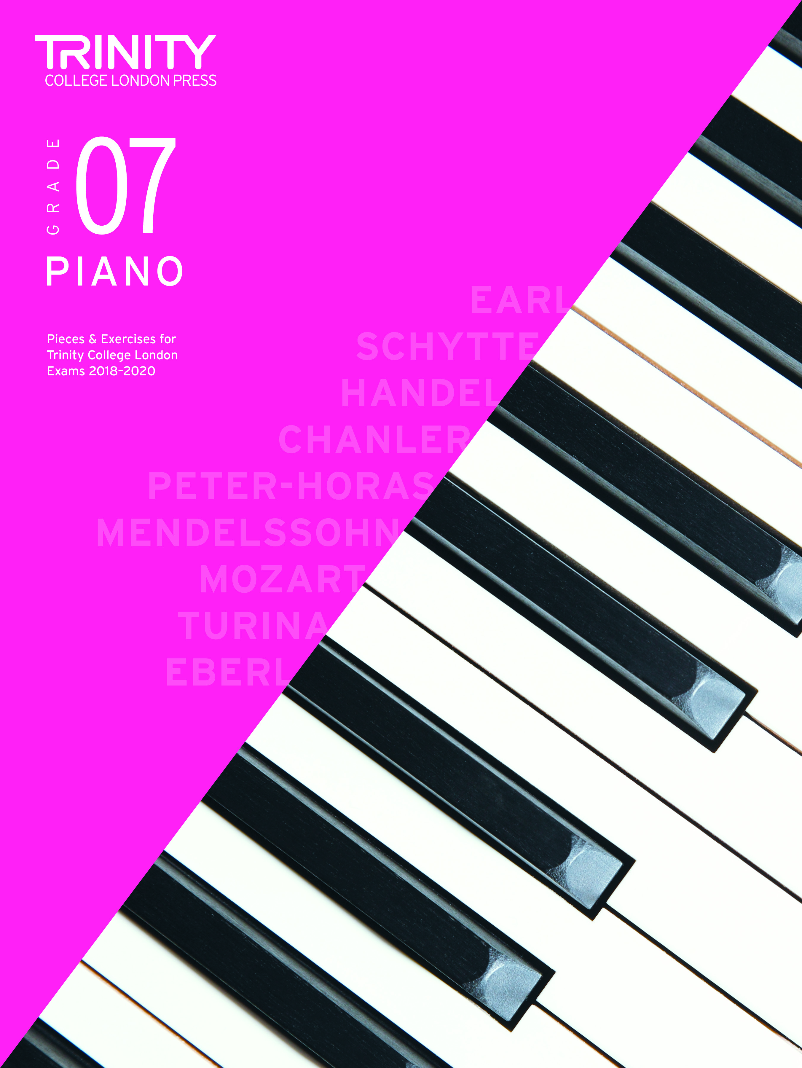 Trinity Piano Exams 2018-2020 Grade 7 Sheet Music Songbook