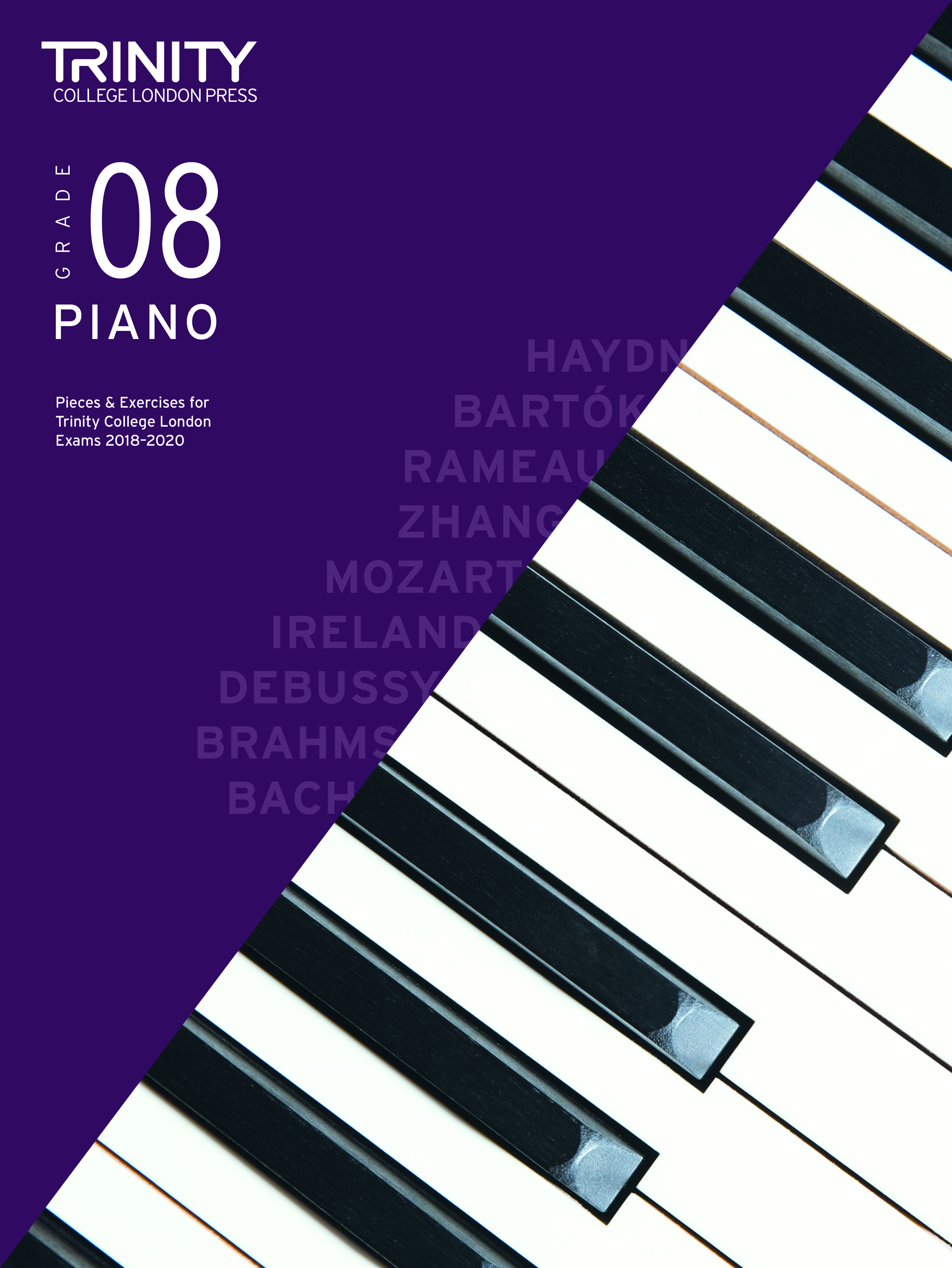 Trinity Piano Exams 2018-2020 Grade 8 Sheet Music Songbook