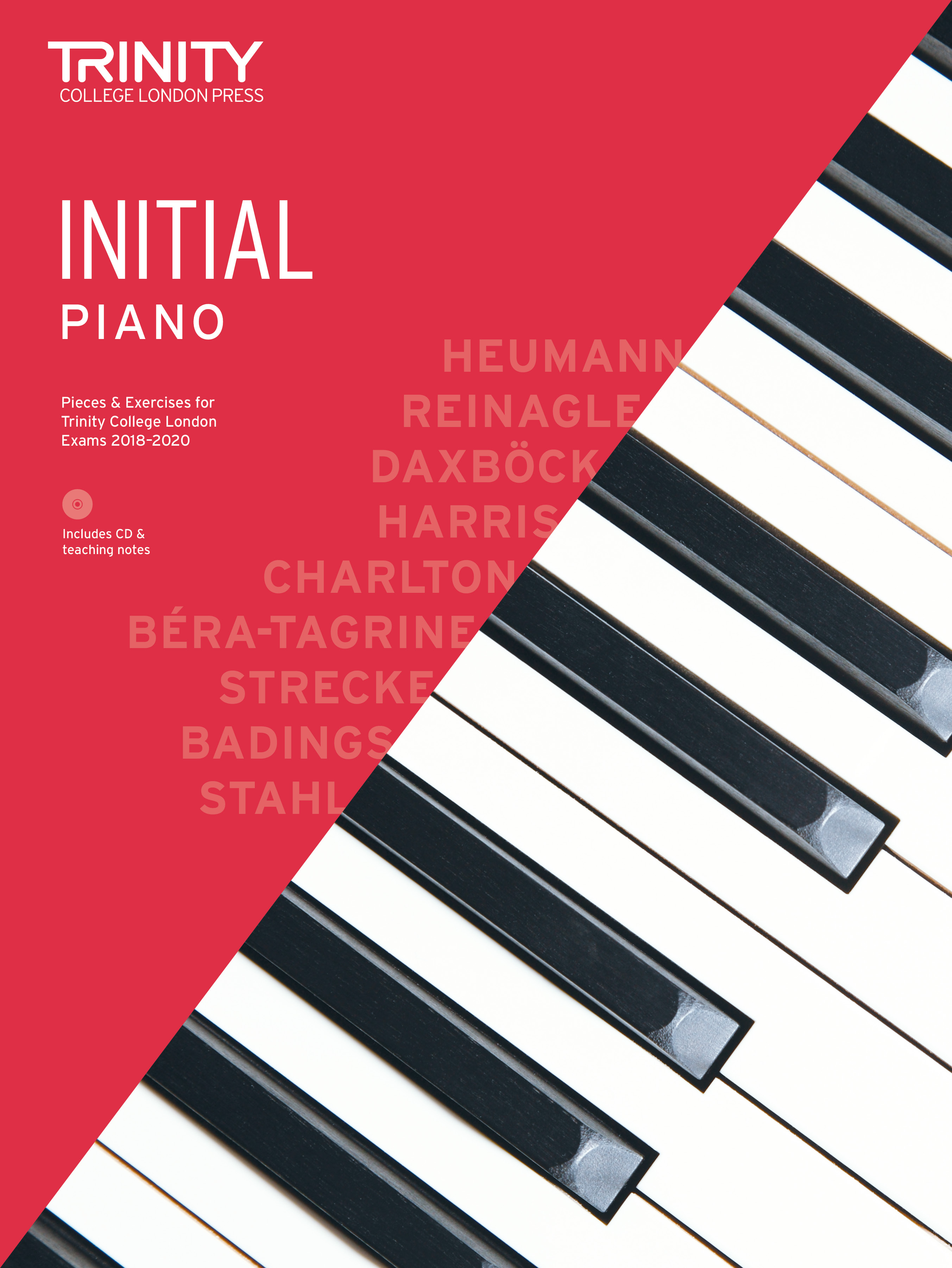 Trinity Piano Exams 2018-2020 Initial + Cd Sheet Music Songbook