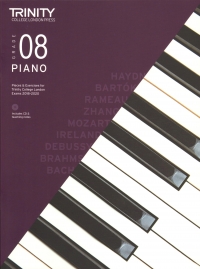 Trinity Piano Exams 2018-2020 Grade 8 + Cd Sheet Music Songbook