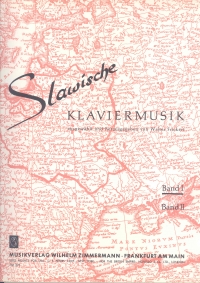 Slavic Piano Music Volume 1 Piano Sheet Music Songbook