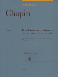 At The Piano Chopin 17 Well Known Pieces Sheet Music Songbook