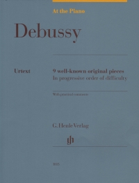 At The Piano Debussy 9 Well Known Pieces Sheet Music Songbook