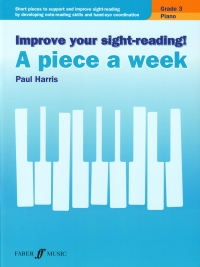 Improve Your Sight Reading A Piece A Week Piano 3 Sheet Music Songbook