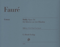 Faure Dolly Op56 Piano Four Hands Sheet Music Songbook
