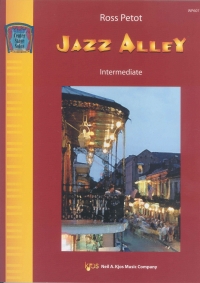 Petot Jazz Alley Intermediate Piano Sheet Music Songbook