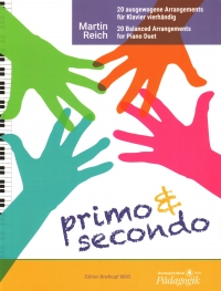 Reich Primo & Secondo Piano Duets Sheet Music Songbook