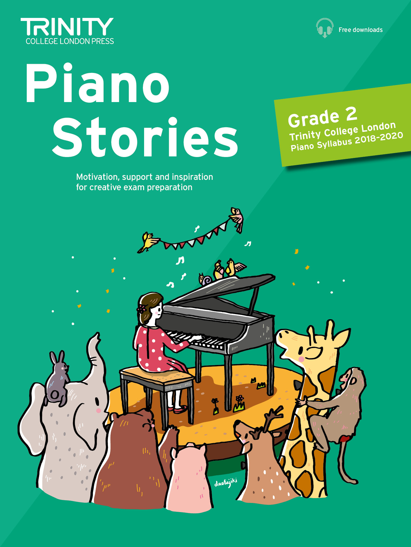 Trinity Piano Stories 2018-2020 Grade 2 + Online Sheet Music Songbook