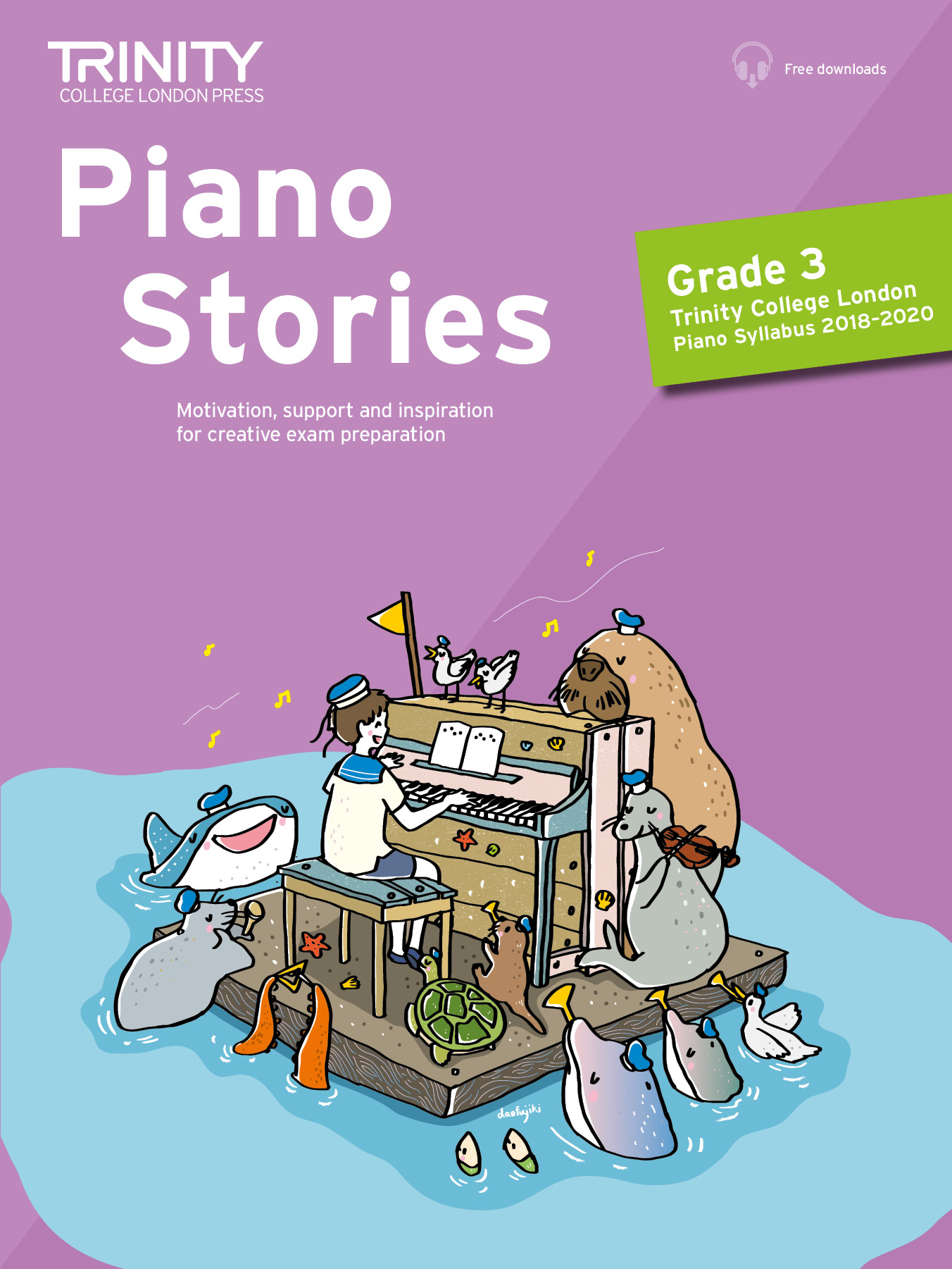 Trinity Piano Stories 2018-2020 Grade 3 + Online Sheet Music Songbook