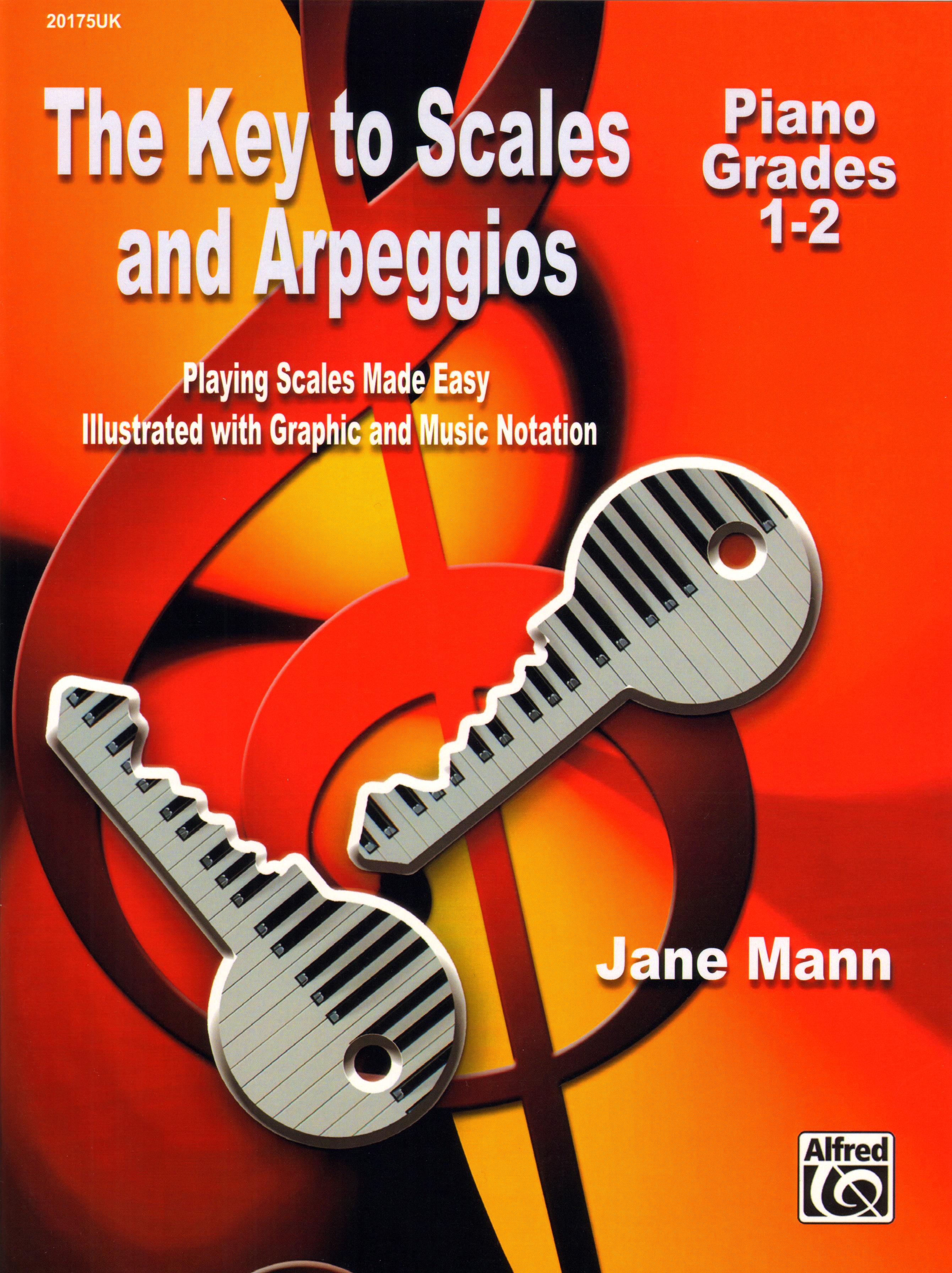 Key To Scales & Arpeggios Piano Grades 1-2 Sheet Music Songbook