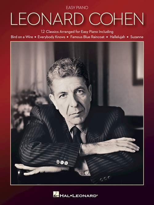 Leonard Cohen For Easy Piano Sheet Music Songbook