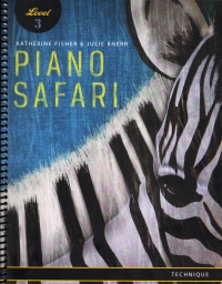 Piano Safari Technique Level 3 Spiral Bound Sheet Music Songbook