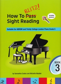 How To Blitz Sight Reading Book 3 Piano Sheet Music Songbook