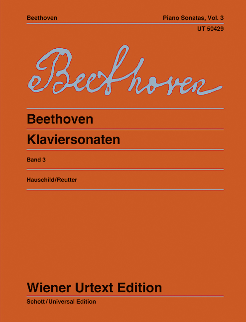 Beethoven Piano Sonatas Band 3 Piano Sheet Music Songbook