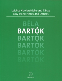 Bartok Easy Piano Pieces & Dances Sheet Music Songbook