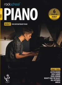 Rockschool Piano 2019 Debut + Online Sheet Music Songbook