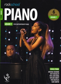 Rockschool Piano 2019 Grade 1 + Online Sheet Music Songbook