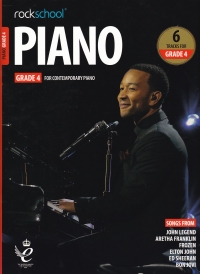 Rockschool Piano 2019 Grade 4 + Online Sheet Music Songbook