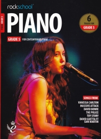 Rockschool Piano 2019 Grade 5 + Online Sheet Music Songbook