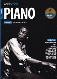 Rockschool Piano 2019 Grade 6 + Online Sheet Music Songbook