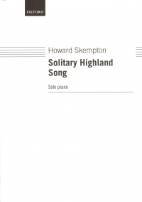 Skempton Solitary Highland Song Solo Piano Sheet Music Songbook