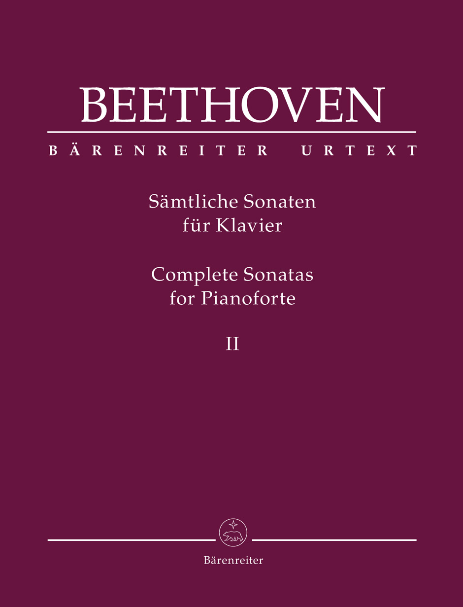 Beethoven Complete Sonatas For Pianoforte Ii Sheet Music Songbook