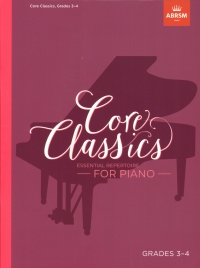 Core Classics Essential Repertoire Piano 3-4 Ab Sheet Music Songbook