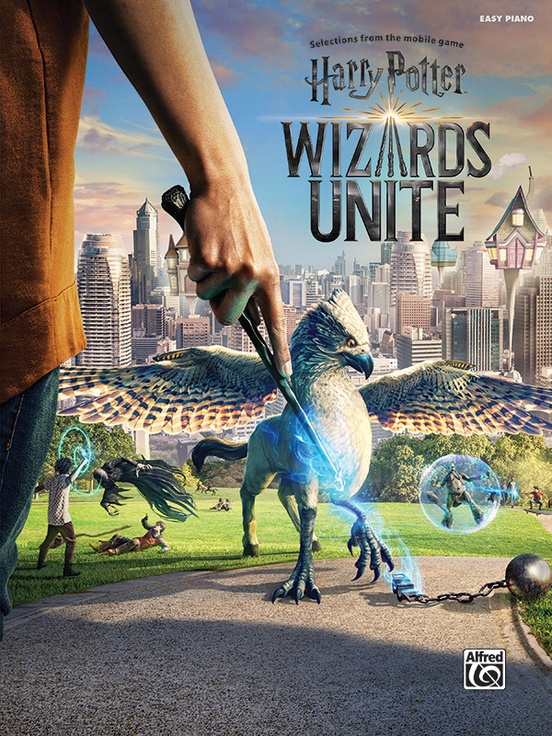 Harry Potter Wizards Unite Easy Piano Sheet Music Songbook