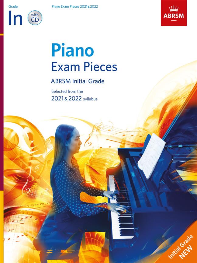 Piano Exam 2021-2022 G Initial + Cd Abrsm Sheet Music Songbook