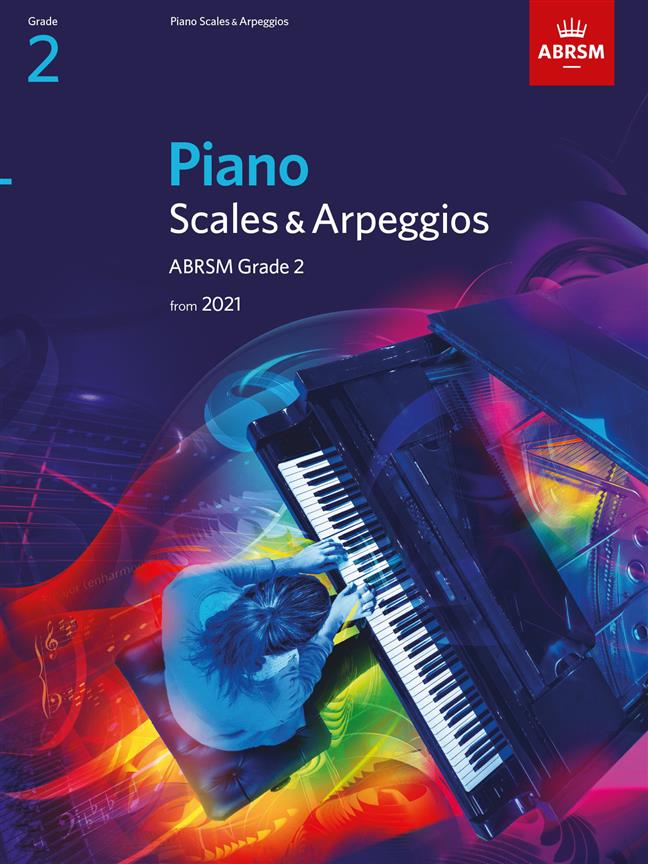 Piano Scales & Arpeggios 2021 Grade 2 Abrsm Sheet Music Songbook