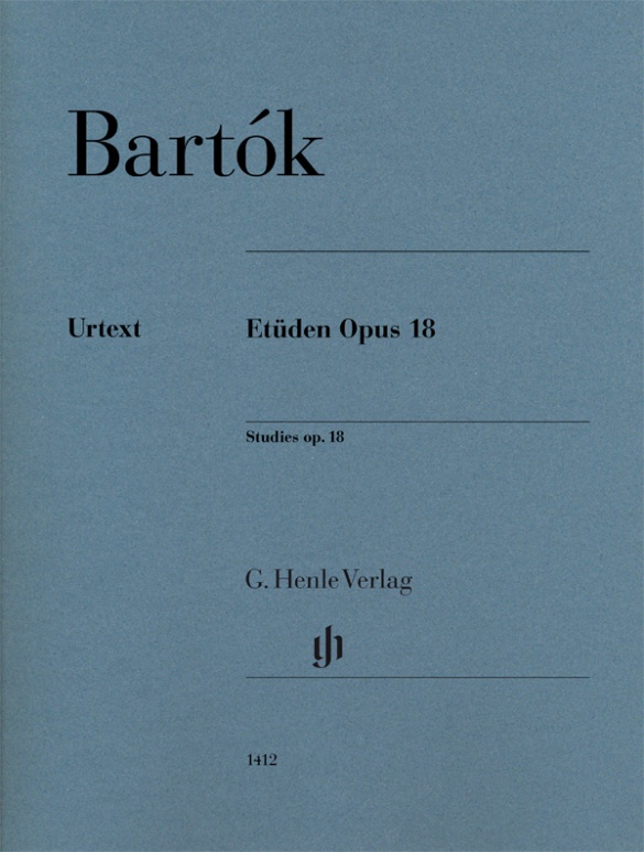 Bartok Studies Op18 Piano Sheet Music Songbook