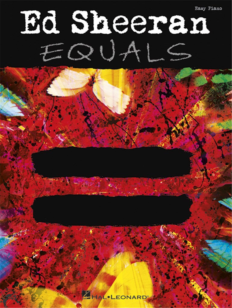 Ed Sheeran Equals Easy Piano Sheet Music Songbook