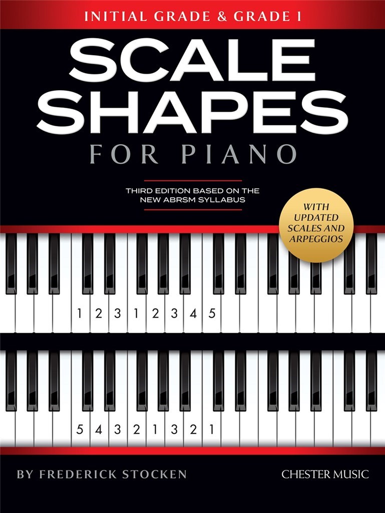 Scale Shapes For Piano Rev 2021 Initial & Grade 1 Sheet Music Songbook
