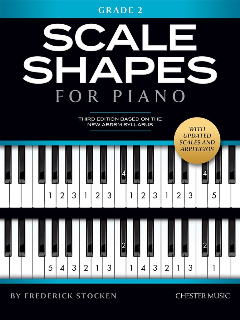 Scale Shapes For Piano Revised 2021 Grade 2 Sheet Music Songbook
