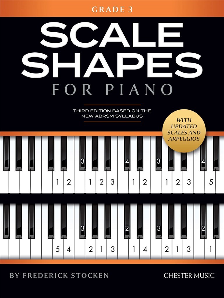 Scale Shapes For Piano Revised 2021 Grade 3 Sheet Music Songbook