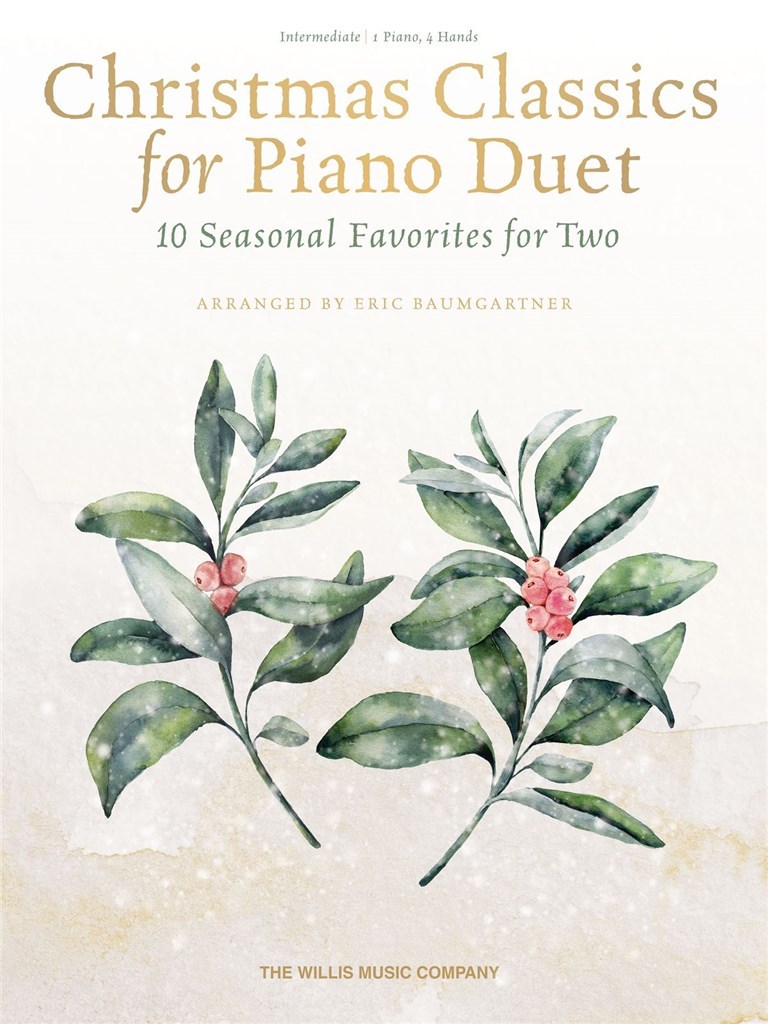 Christmas Classics For Piano Duet Sheet Music Songbook