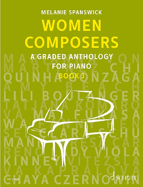 Women Composers Book 3 Spanswick Piano Sheet Music Songbook