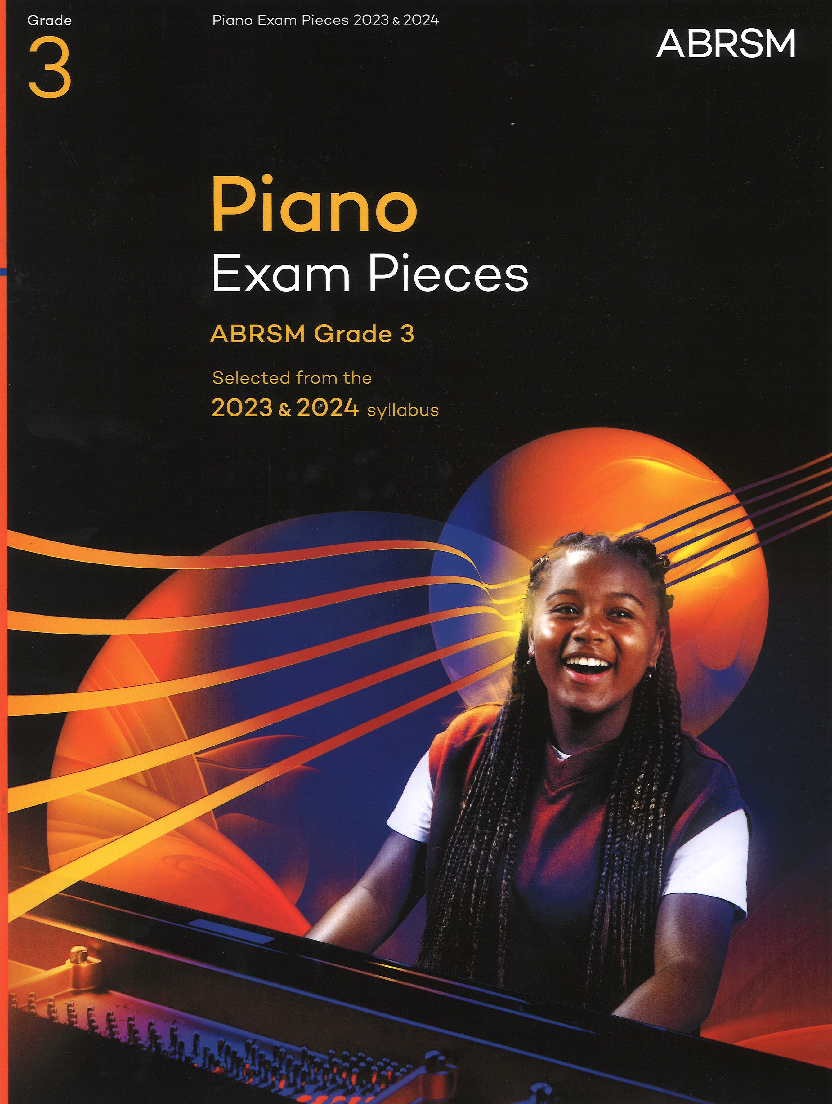 Piano Exam 2023-2024 Grade 3 Book Only Abrsm Sheet Music Songbook