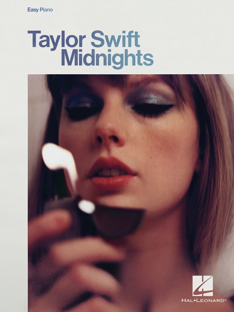 Taylor Swift Midnights Easy Piano Sheet Music Songbook