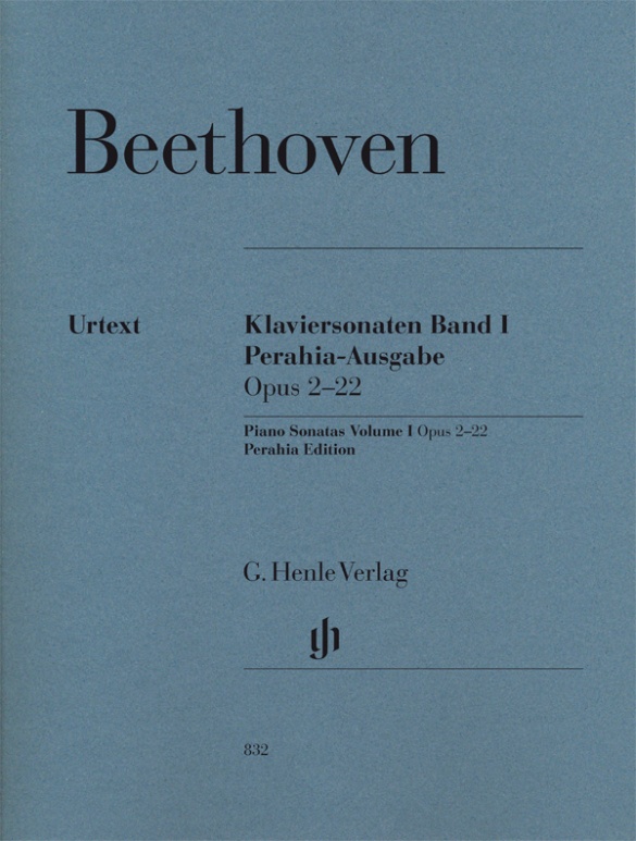 Beethoven Piano Sonatas Vol I Op2-22 Perahia Sheet Music Songbook