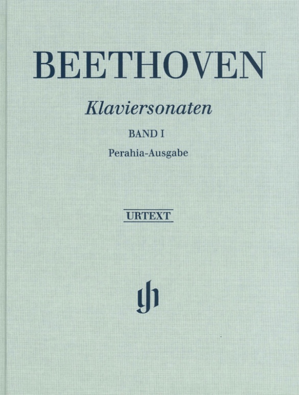 Beethoven Piano Sonatas Vol I Op2-22 Perahia Cloth Sheet Music Songbook