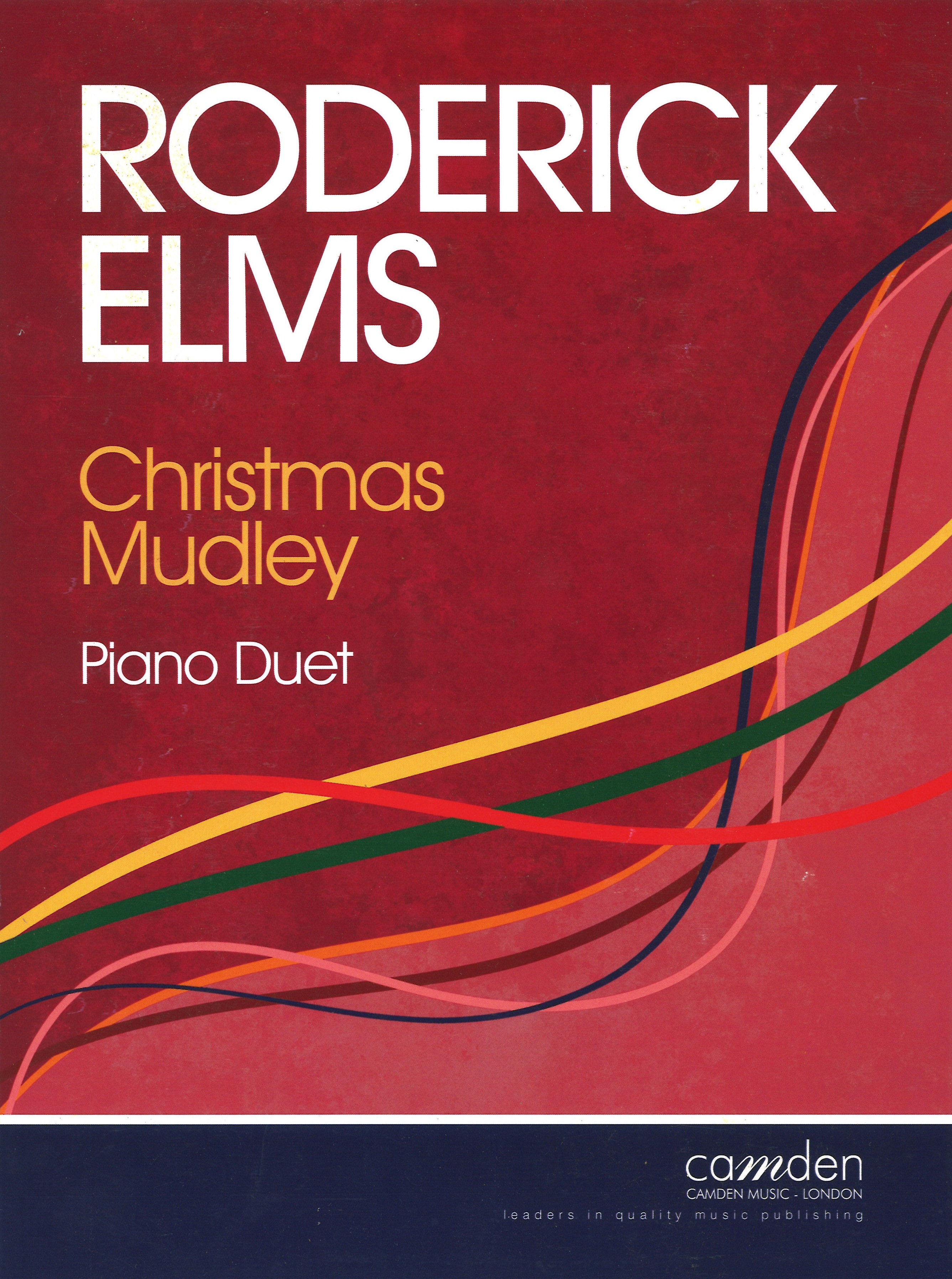 Elms Christmas Mudley Piano Duet Sheet Music Songbook