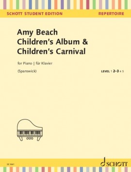 Beach Childrens Album & Childrens Carnival Piano Sheet Music Songbook