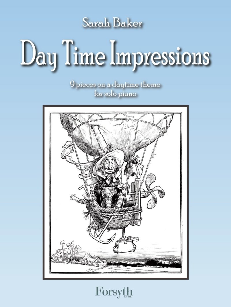 Baker Day Time Impressions Piano Solo Sheet Music Songbook