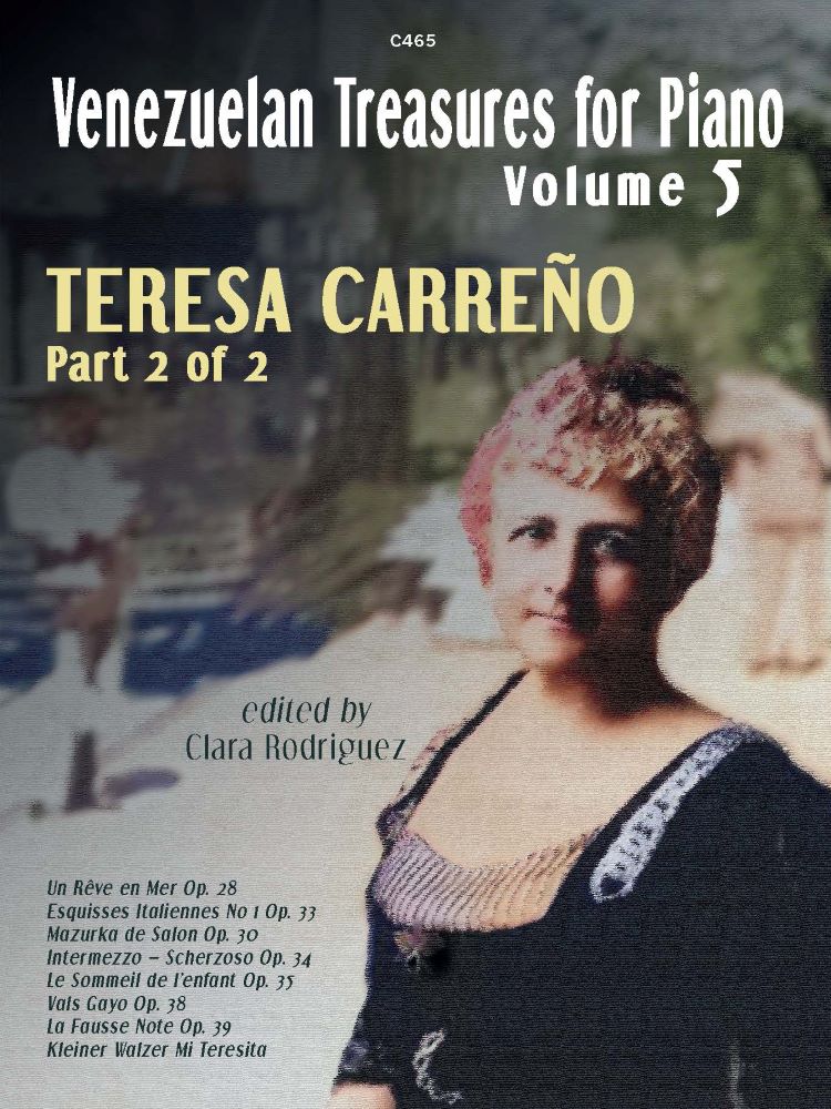 Venezuelan Treasures For The Piano Vol 5 Sheet Music Songbook
